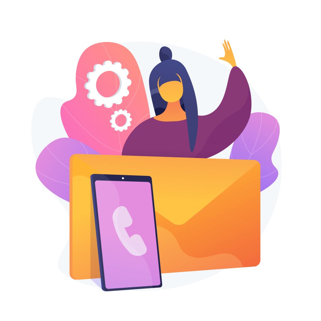 Prise de contact par téléphone