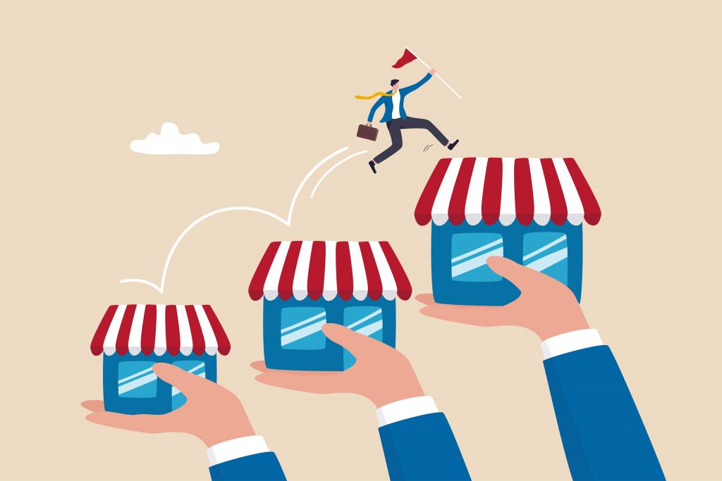 Prospection immobilière auprès des commerces de quartier