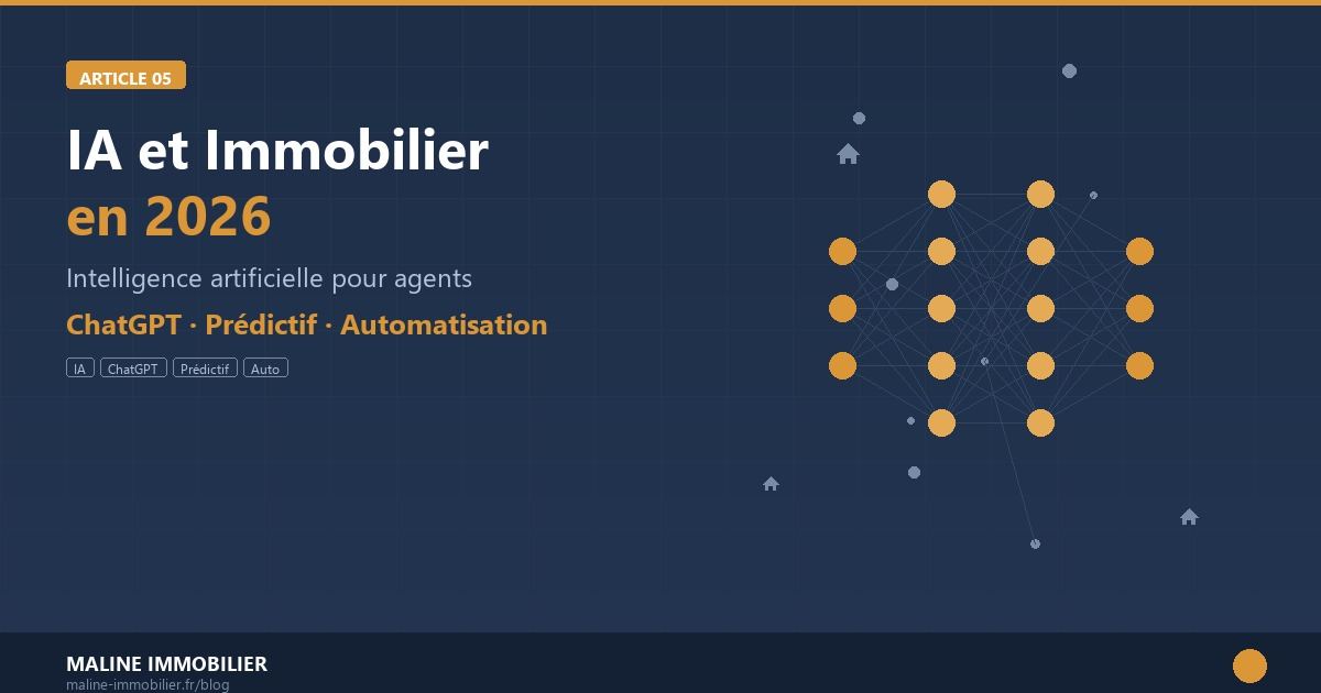 IA et immobilier en 2026 guide agents
