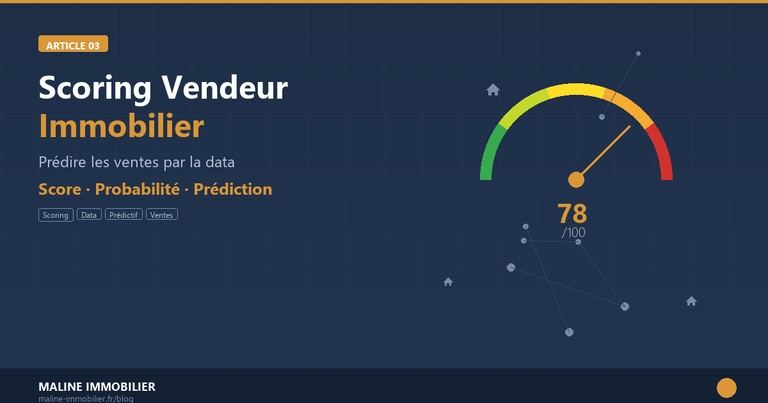 Scoring vendeur immobilier prediction data